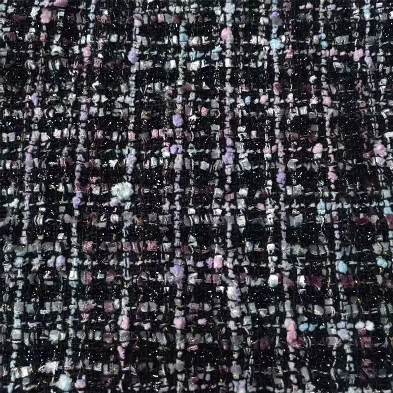 Colorful Ribbon Yarn-Dyed Braided Wool Tweed Fabric For Autumn Jacket Dress Suit Coat DIY Cloth Sewing Material
Colorful Ribbon Yarn-Dyed Braided Wool Tweed Fabric For Autumn Jacket Dress Suit Coat DIY Cloth Sewing Material