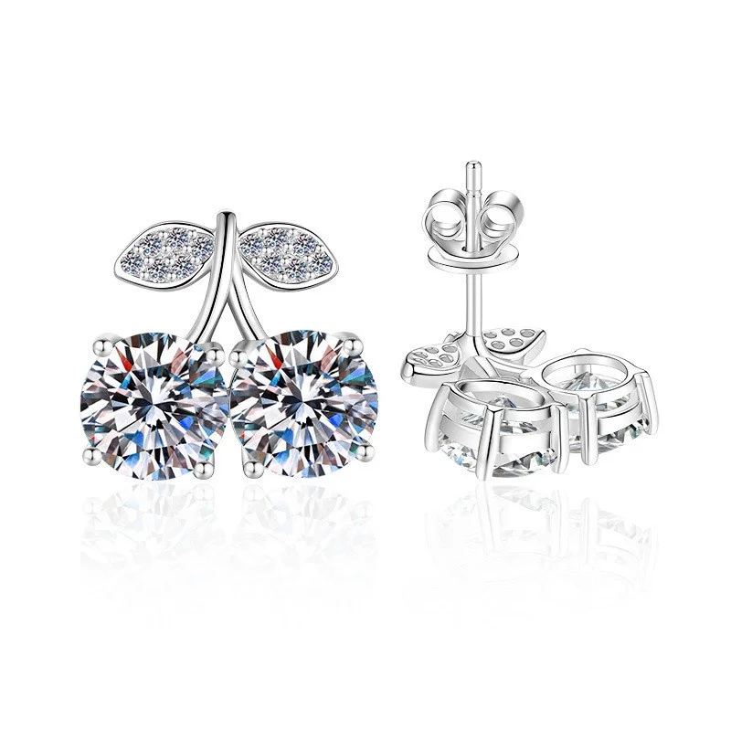 ES0124 Lefei Fashion Color D Diamond-set Classic Moissanite Sweet Cherry Earring For Charms Women s925 Silver Party Jewelry Gift
ES0124 Lefei Fashion Color D Diamond-set Classic Moissanite Sweet Cherry Earring For Charms Women s925 Silver Party Jewelry Gift