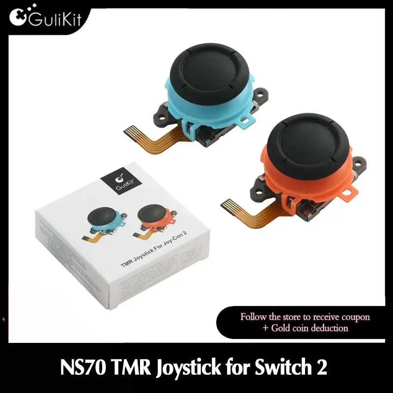 GuliKit NS70 TMR Joystick for Nintendo Switch 2,Game Console Repair Replacement & Upgrade No Drifting Stick for Joy-Con 2 NS2
GuliKit NS70 TMR Joystick for Nintendo Switch 2,Game Console Repair Replacement & Upgrade No Drifting Stick for Joy-Con 2 NS2