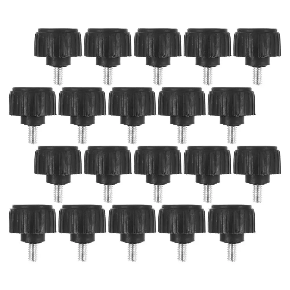 20Pcs Threaded Adjustable Leveling Feet Black Furniture Levelers Shockproof for Tables Chairs Cabinets Sofa Electronic Scale
20Pcs Threaded Adjustable Leveling Feet Black Furniture Levelers Shockproof for Tables Chairs Cabinets Sofa Electronic Scale
