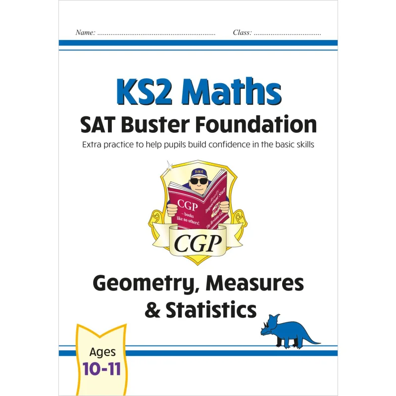 KS2 Maths SAT Buster Foundation Geometry Measures Statistics For The 2025 Tests CGP Books 9781789084320
KS2 Maths SAT Buster Foundation Geometry Measures Statistics For The 2025 Tests CGP Books 9781789084320