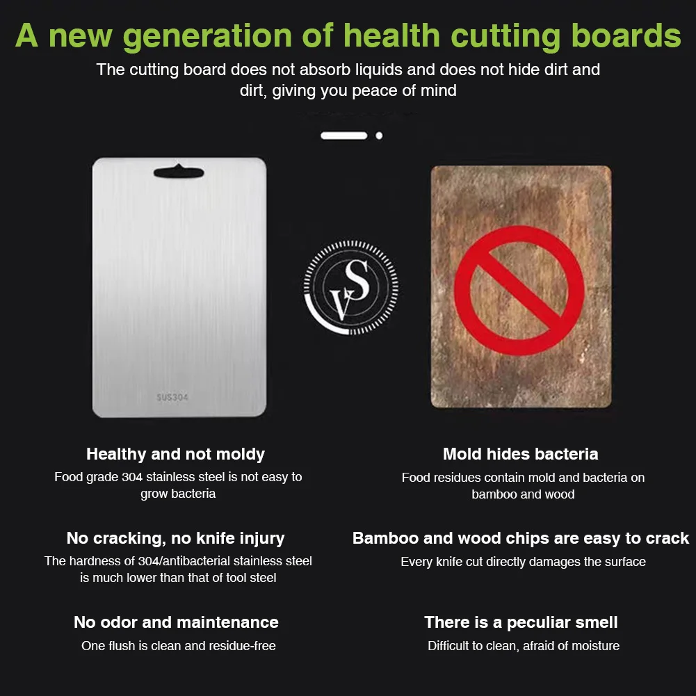 1 PC Cutting Boards for Kitchen with Handle Titanium Cutting Board Double Sided Cutting Boards for Kitchen Meat Fruit Vegetable
1 PC Cutting Boards for Kitchen with Handle Titanium Cutting Board Double Sided Cutting Boards for Kitchen Meat Fruit Vegetable