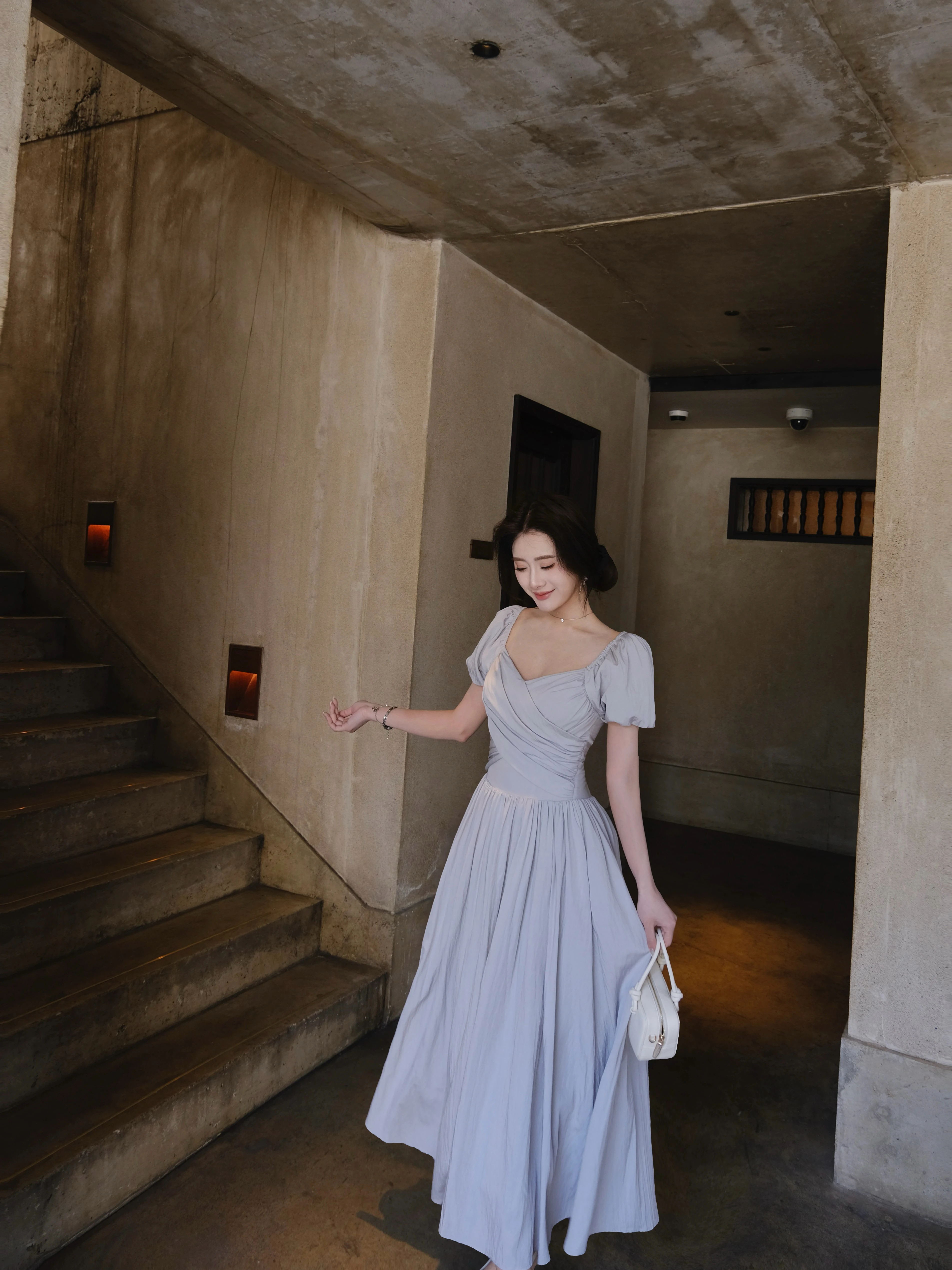 Zhaouzhen Wind Chimes on Mist Island Bubble Sleeve Cross Design Slimming Maxi Dress Square Collar French Style Short Sleeve H...
Zhaouzhen Wind Chimes on Mist Island Bubble Sleeve Cross Design Slimming Maxi Dress Square Collar French Style Short Sleeve H...