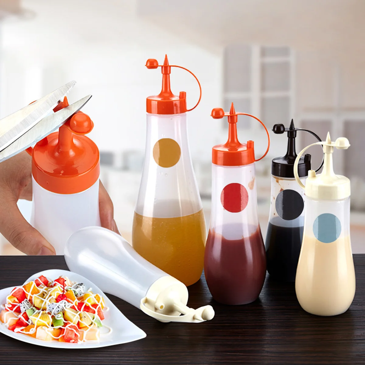 3pcs Salad Dressing Bottle Condiment Squeeze Containers Eco Friendly Safe Clean Practical Kitchen Accessories Storing
3pcs Salad Dressing Bottle Condiment Squeeze Containers Eco Friendly Safe Clean Practical Kitchen Accessories Storing