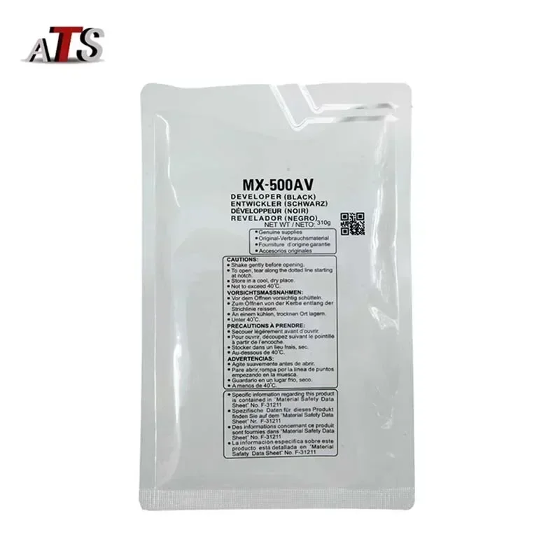 MX500 MX500AV Developer for Sharp MX 500 1PC 310g BK Highly Stable Developer Powder Copier Spare Parts
MX500 MX500AV Developer for Sharp MX 500 1PC 310g BK Highly Stable Developer Powder Copier Spare Parts