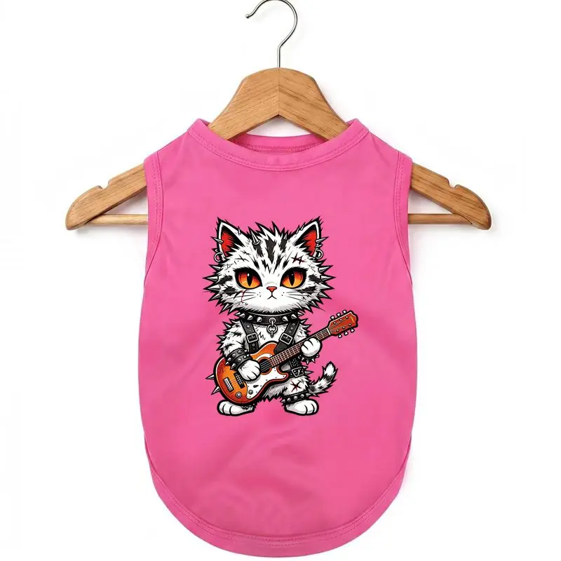 Summer Dog Vest Cool Rock Cat Design Breathable Lightweight Pet Apparel
Summer Dog Vest Cool Rock Cat Design Breathable Lightweight Pet Apparel