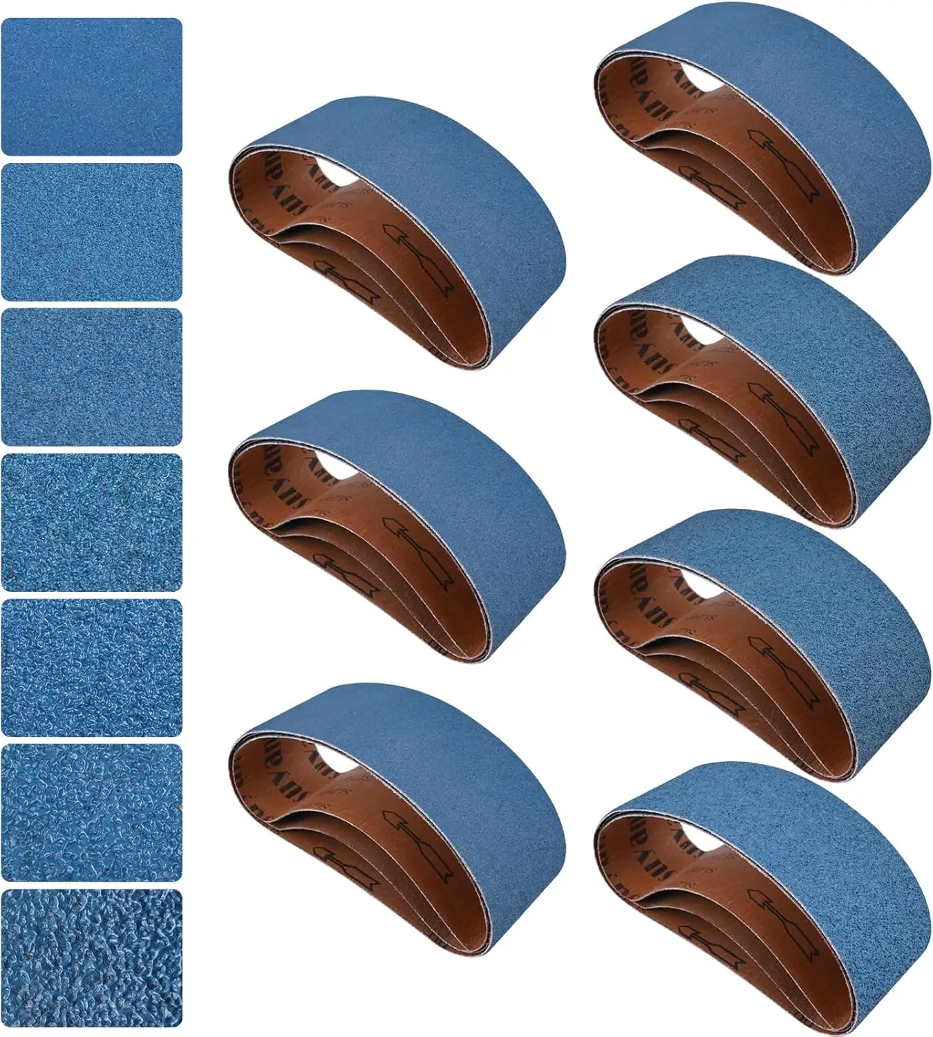 3x21 Inch Sanding Belts 21 Pcs 7 Grits for Wood Metal Stainless Steel Furniture
3x21 Inch Sanding Belts 21 Pcs 7 Grits for Wood Metal Stainless Steel Furniture