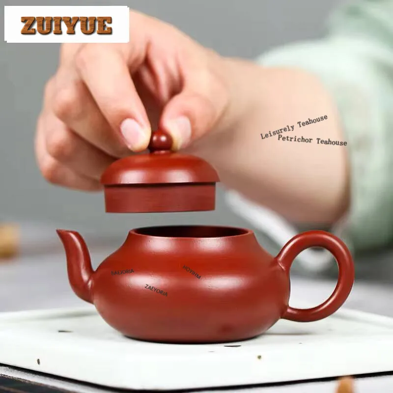 120ML Vintage Yixing Purple Clay Teapots Handmade Pot Raw Ore Dahongpao Mud Kettle Chinese Zisha Tea Set Teaware Accessories
120ML Vintage Yixing Purple Clay Teapots Handmade Pot Raw Ore Dahongpao Mud Kettle Chinese Zisha Tea Set Teaware Accessories