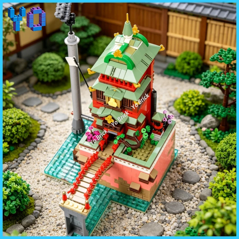 Vintage Relaxing Bathhouse Building Blocks 1810PCS Historical Style Building Desktop Ornament
Vintage Relaxing Bathhouse Building Blocks 1810PCS Historical Style Building Desktop Ornament