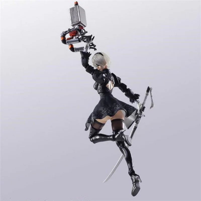 In Stock replica edition NieR: Automata YoRHa No.2 Type B Anime Model Action Figure substitute Desktop decorations toy ornaments
In Stock replica edition NieR: Automata YoRHa No.2 Type B Anime Model Action Figure substitute Desktop decorations toy ornaments