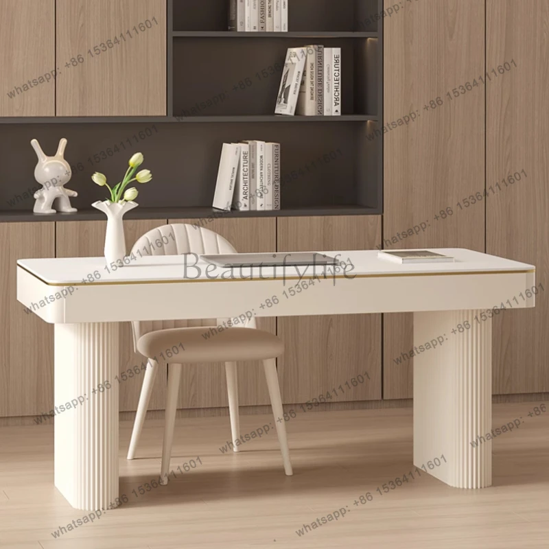 Designer Modern White Office Desks Drawers Chair Asthetic Writing Study Computer Desks Gaming Standing Scrivania Furniture
Designer Modern White Office Desks Drawers Chair Asthetic Writing Study Computer Desks Gaming Standing Scrivania Furniture