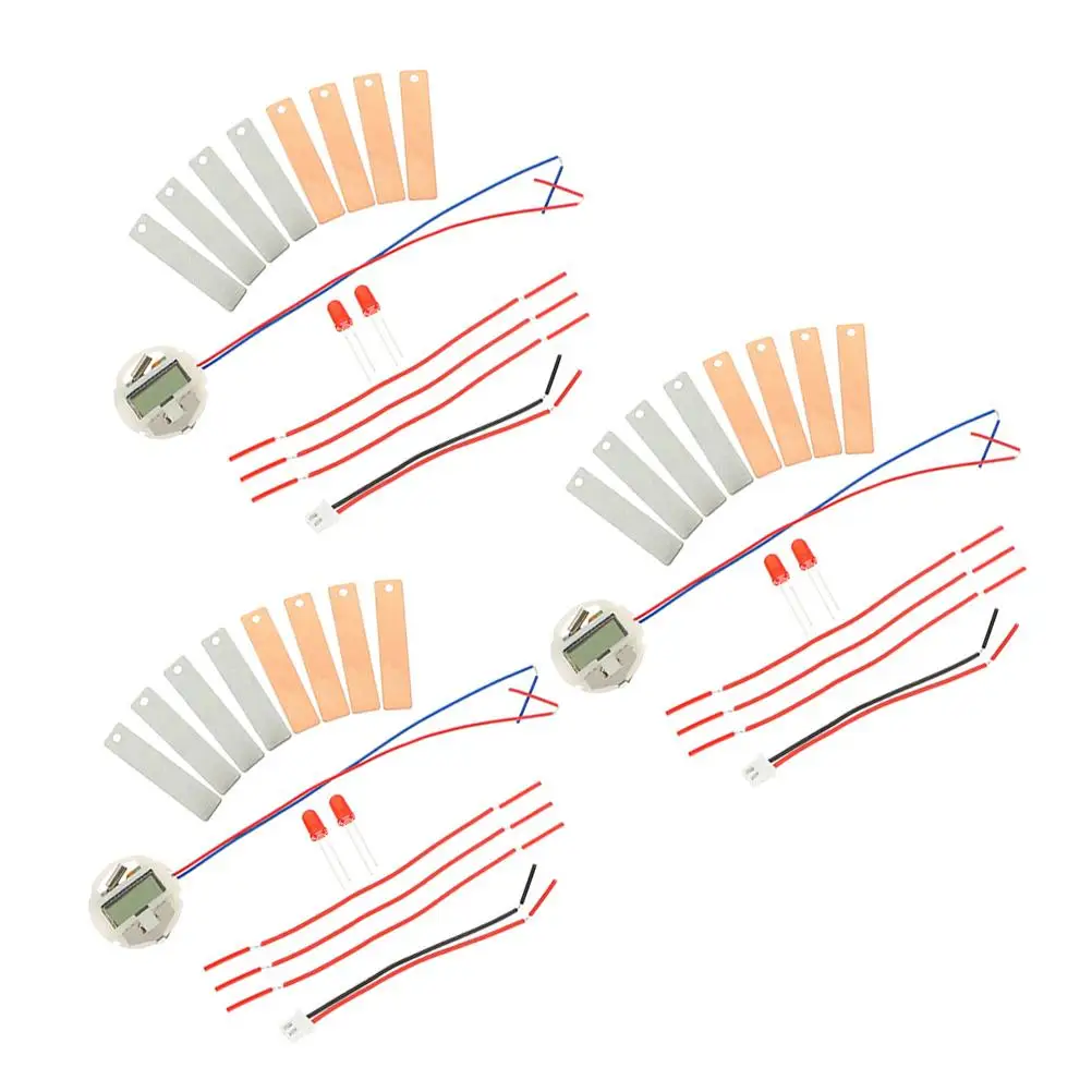 Fruit Experiment Kit Digital Watch Metal Student Kids Electricity Science Toys 3 Sets DIY Physics Lab Educational
Fruit Experiment Kit Digital Watch Metal Student Kids Electricity Science Toys 3 Sets DIY Physics Lab Educational