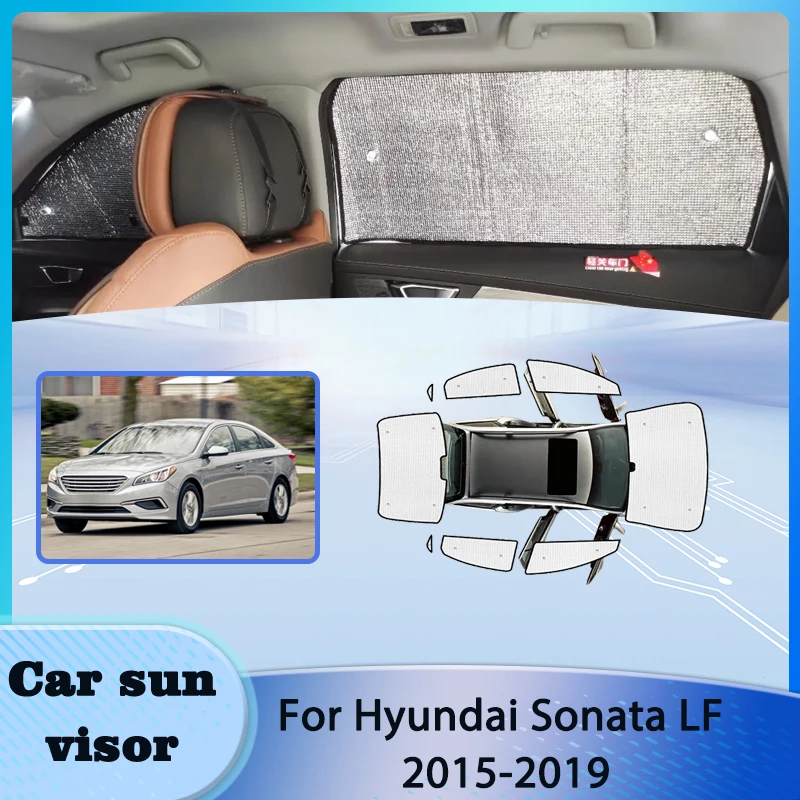 Auto Sunshade For Hyundai Sonata LF MK7 2015 2016 2017-2019 Car Visor Anti-UV Sun Window Visors Covers protection Accessories
Auto Sunshade For Hyundai Sonata LF MK7 2015 2016 2017-2019 Car Visor Anti-UV Sun Window Visors Covers protection Accessories