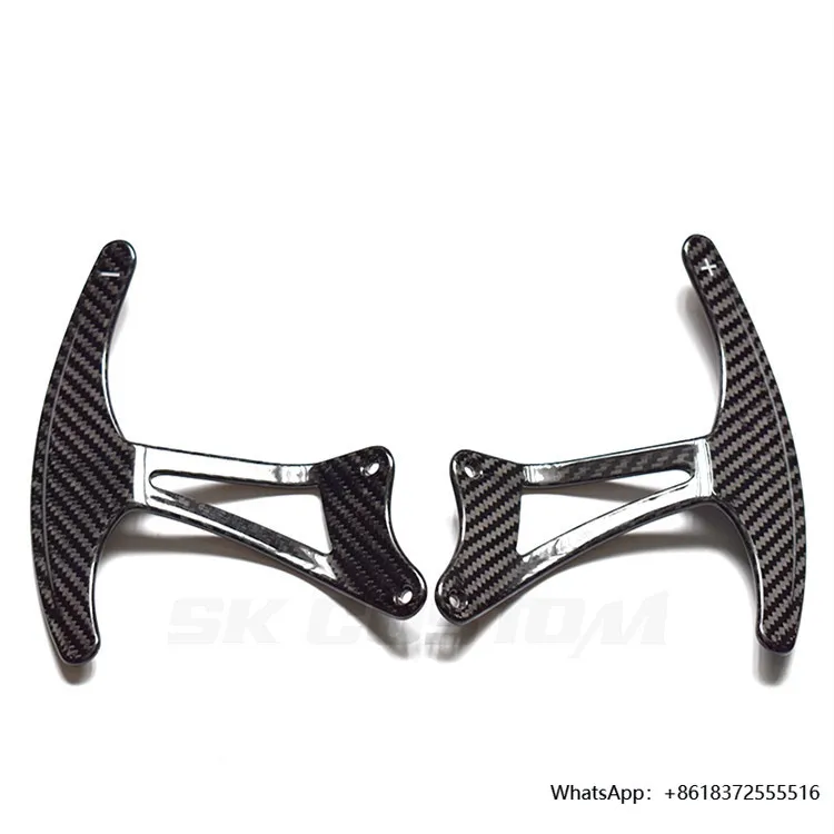 daFor Maserati Quattroporte 04-11 Dry Carbon Fiber Steering Wheel Shift Paddles Replacement Extended Shift Paddles
daFor Maserati Quattroporte 04-11 Dry Carbon Fiber Steering Wheel Shift Paddles Replacement Extended Shift Paddles