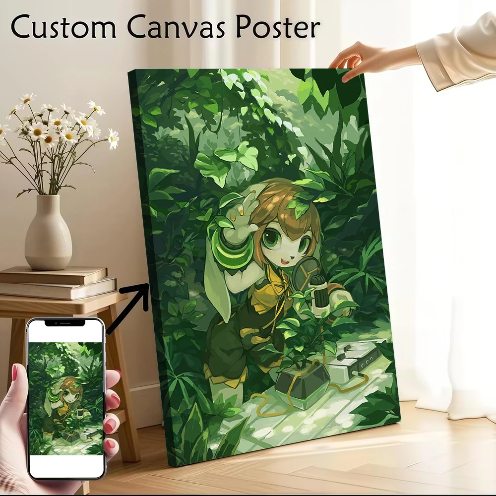 Cute Anime Character in a Lush Forest Canvas Poster Pictures Wall Art Canvas Painting for Fans Decor Luxury Decoration Wand Deko
Cute Anime Character in a Lush Forest Canvas Poster Pictures Wall Art Canvas Painting for Fans Decor Luxury Decoration Wand Deko