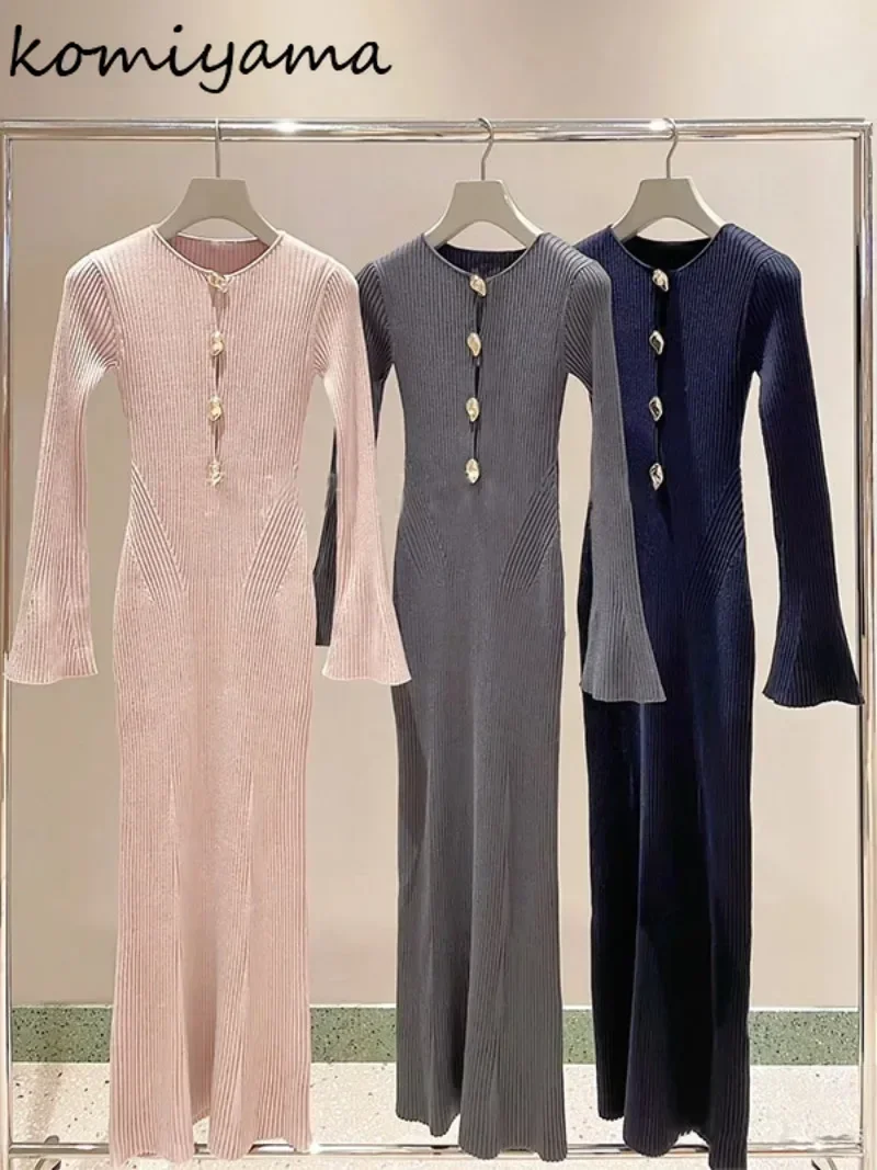 Hollow Out Knit Women 2024 Vestidos Long Sleeve Dresses Japan Style Dress O-neck Vestido Femininos Exquiste Button Clothing
Hollow Out Knit Women 2024 Vestidos Long Sleeve Dresses Japan Style Dress O-neck Vestido Femininos Exquiste Button Clothing