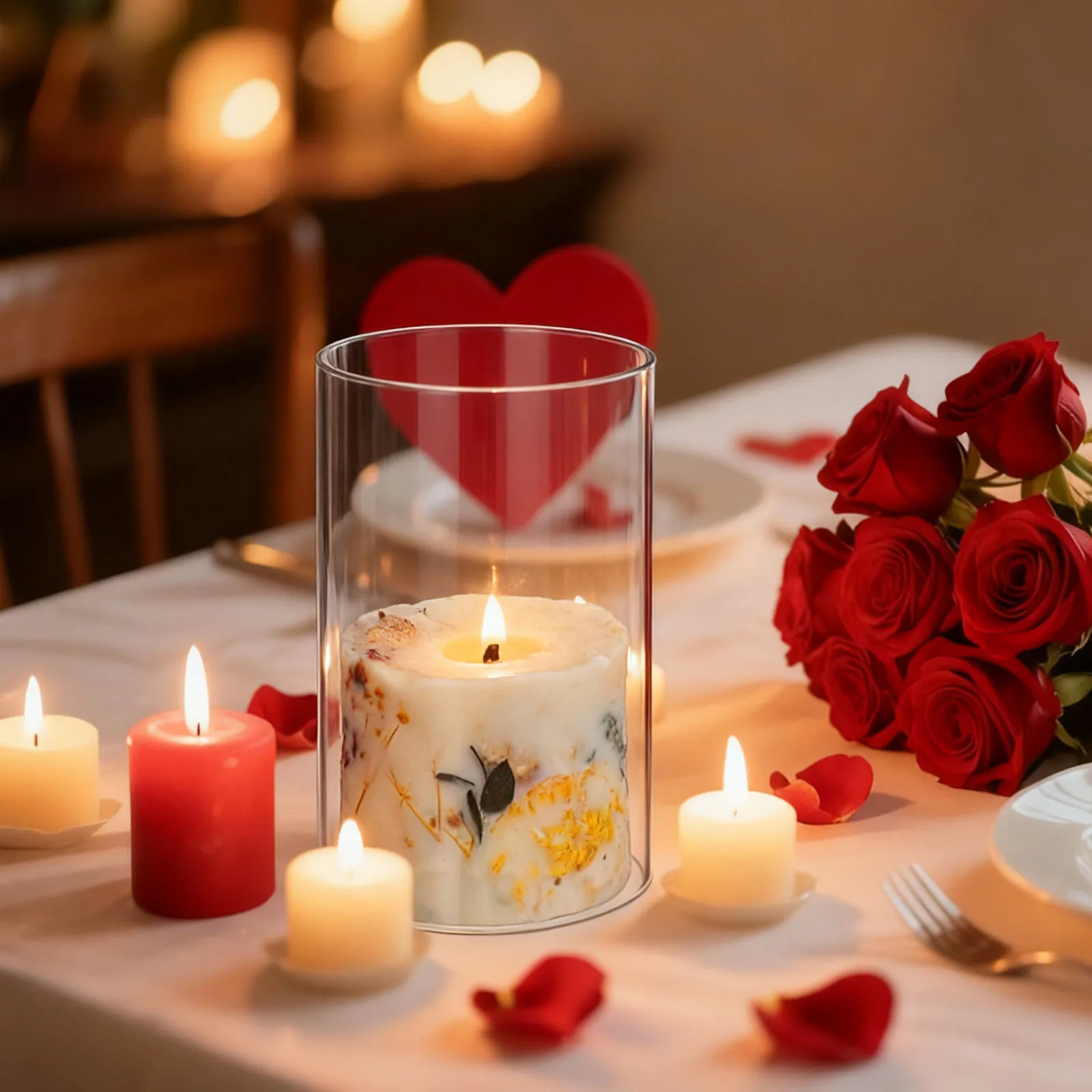 2Pcs Clear Glass Covers Transparent Decorative Holder for Warm Romantic Lighting Home Accessory Dome
2Pcs Clear Glass Covers Transparent Decorative Holder for Warm Romantic Lighting Home Accessory Dome