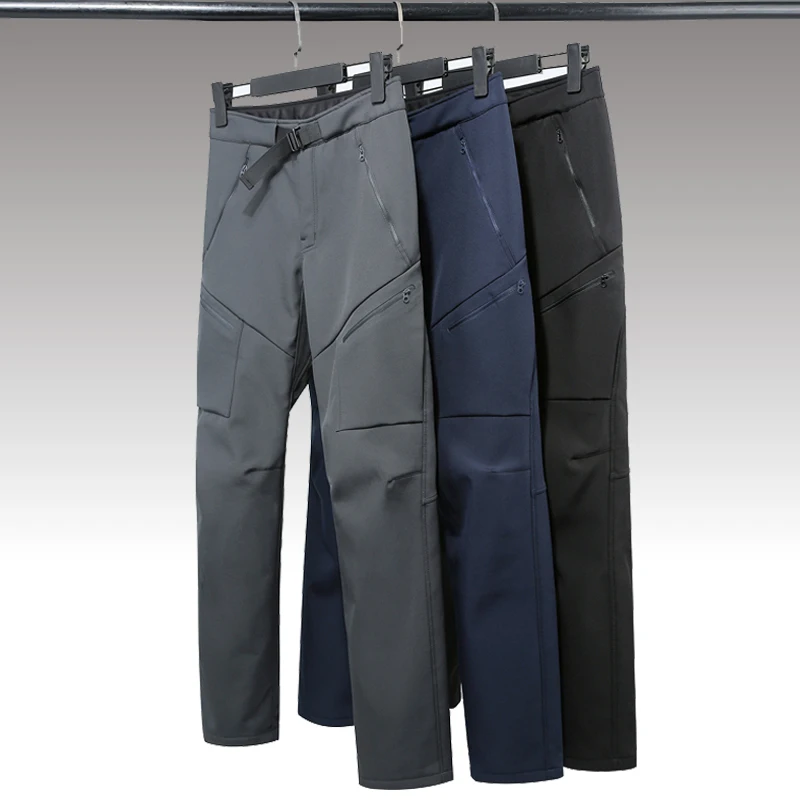 Winter Soft Fleece Cargo Pants Men Outdoor Hiking Camping Long Trousers Male Autumn Casual Thick Warm Waterproof Pants
Winter Soft Fleece Cargo Pants Men Outdoor Hiking Camping Long Trousers Male Autumn Casual Thick Warm Waterproof Pants