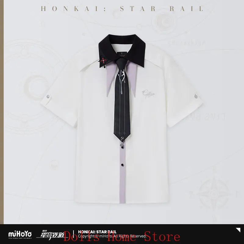 Game Original Mihoyo Official March 7th Tie T-shirt Blouse Game Genshin Impact Cosplay Costume Anime Halloween Role Play Tee Top
Game Original Mihoyo Official March 7th Tie T-shirt Blouse Game Genshin Impact Cosplay Costume Anime Halloween Role Play Tee Top