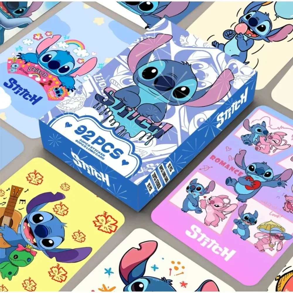 Hot 92 Cards, Stitch Double-sided High-definition Color Printed Photo Cards, Anime Peripheral Greeting Cards, Collection Cards
Hot 92 Cards, Stitch Double-sided High-definition Color Printed Photo Cards, Anime Peripheral Greeting Cards, Collection Cards