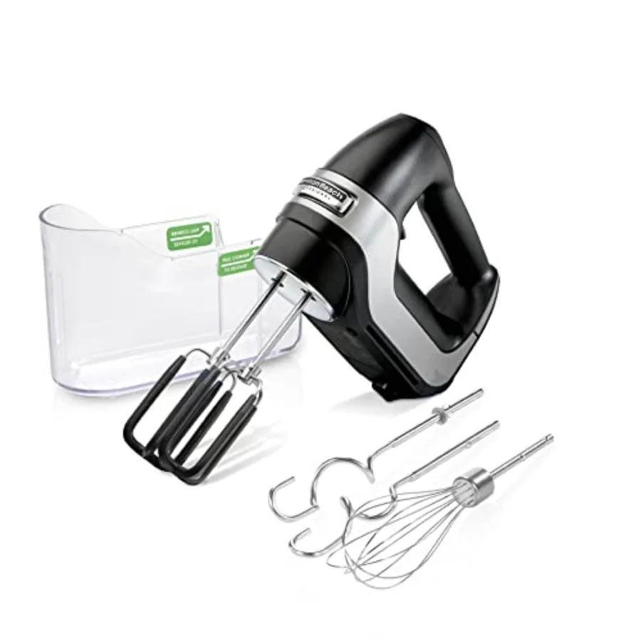 7-Speed Digital Electric Hand Mixer with High-Performance DC Motor Slow Start Snap-On Storage Case SoftScrape Beaters Whisk Dou
7-Speed Digital Electric Hand Mixer with High-Performance DC Motor Slow Start Snap-On Storage Case SoftScrape Beaters Whisk Dou