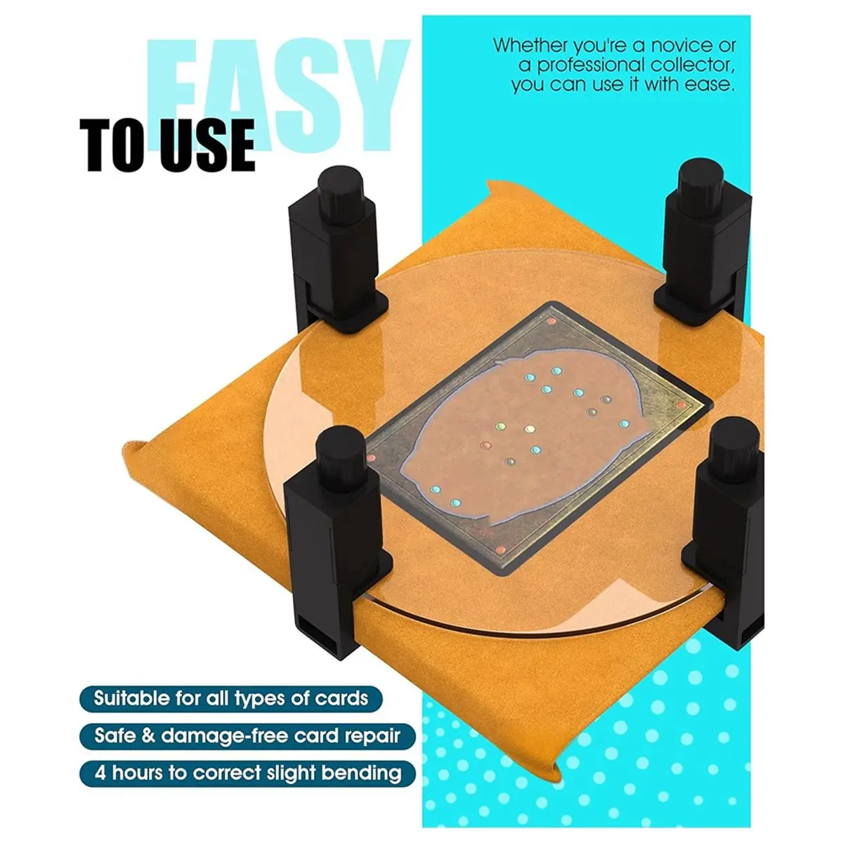 Budget-Friendly-Trading Card Care Kit - 14-Piece Set with Acrylic Discs, Clamps, Cushion Foams & Care Towels
Budget-Friendly-Trading Card Care Kit - 14-Piece Set with Acrylic Discs, Clamps, Cushion Foams & Care Towels