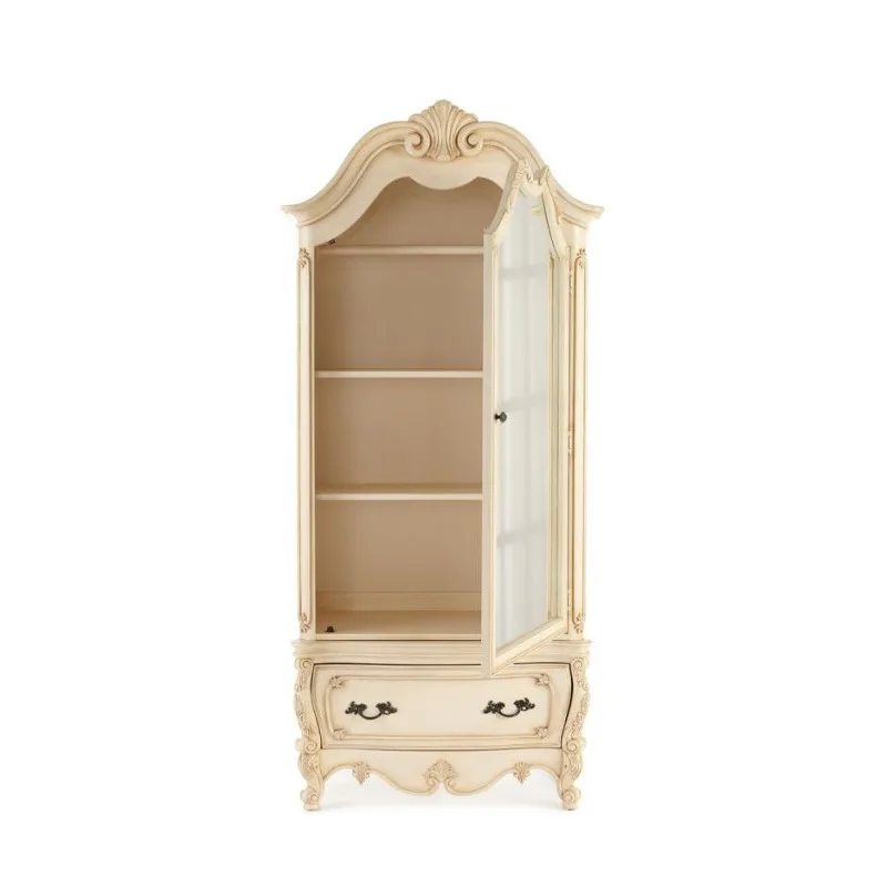 European neoclassical solid wood oak carved wardrobe old decorative cabinet
European neoclassical solid wood oak carved wardrobe old decorative cabinet