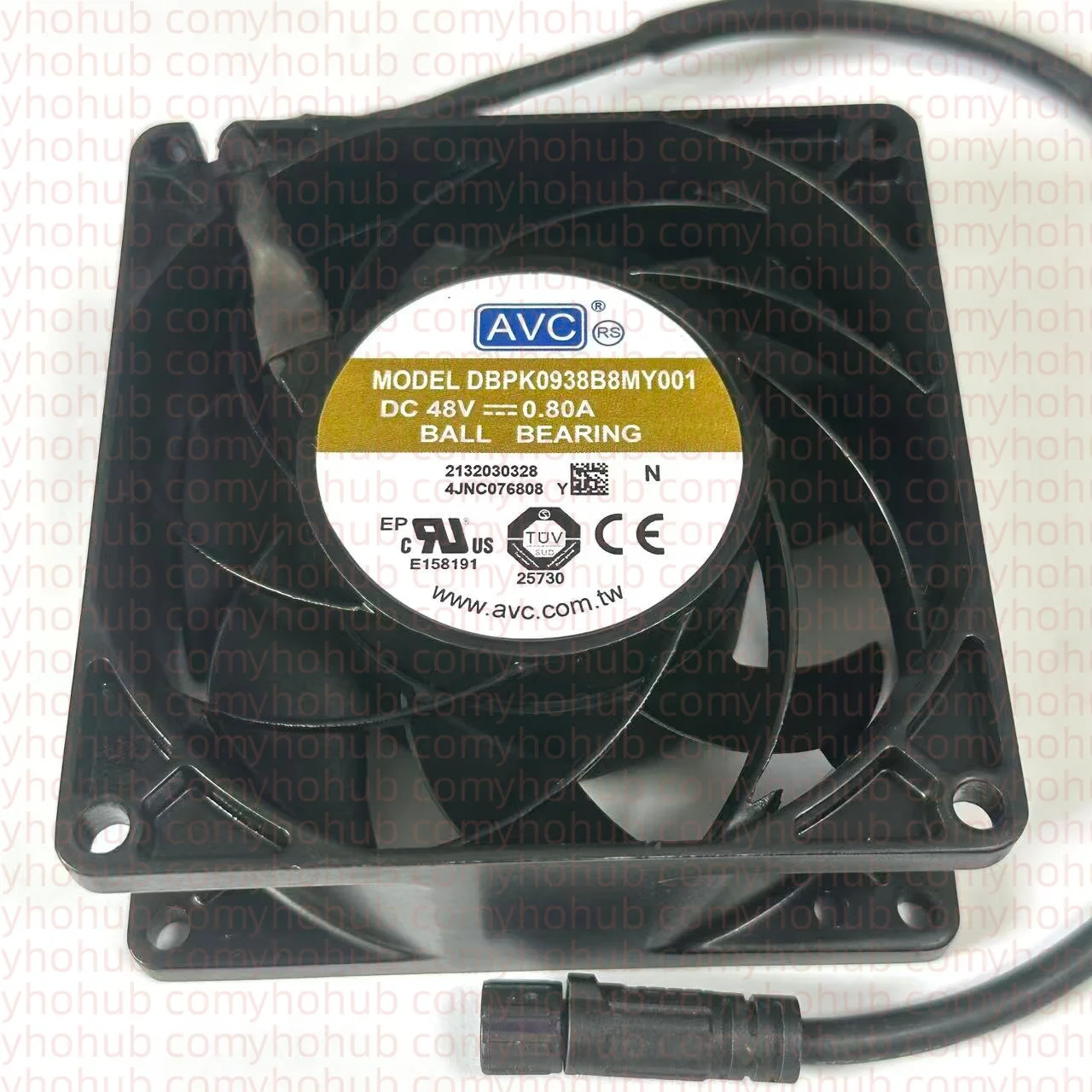 AVC DBPK0938B8MY001 IP68 DC 48 В 0,8 А 90x90x38 мм Вентилятор охлаждения сервера
AVC DBPK0938B8MY001 IP68 DC 48 В 0,8 А 90x90x38 мм Вентилятор охлаждения сервера