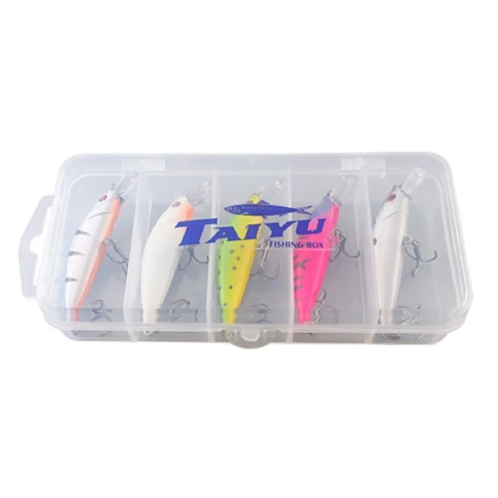 5pcs/box Luminous Artificial Fishing Bait Slow Sinking with Box Fishing Lures Kit 3D Fish Eyes Colorful Fishing Lures Hooks
5pcs/box Luminous Artificial Fishing Bait Slow Sinking with Box Fishing Lures Kit 3D Fish Eyes Colorful Fishing Lures Hooks