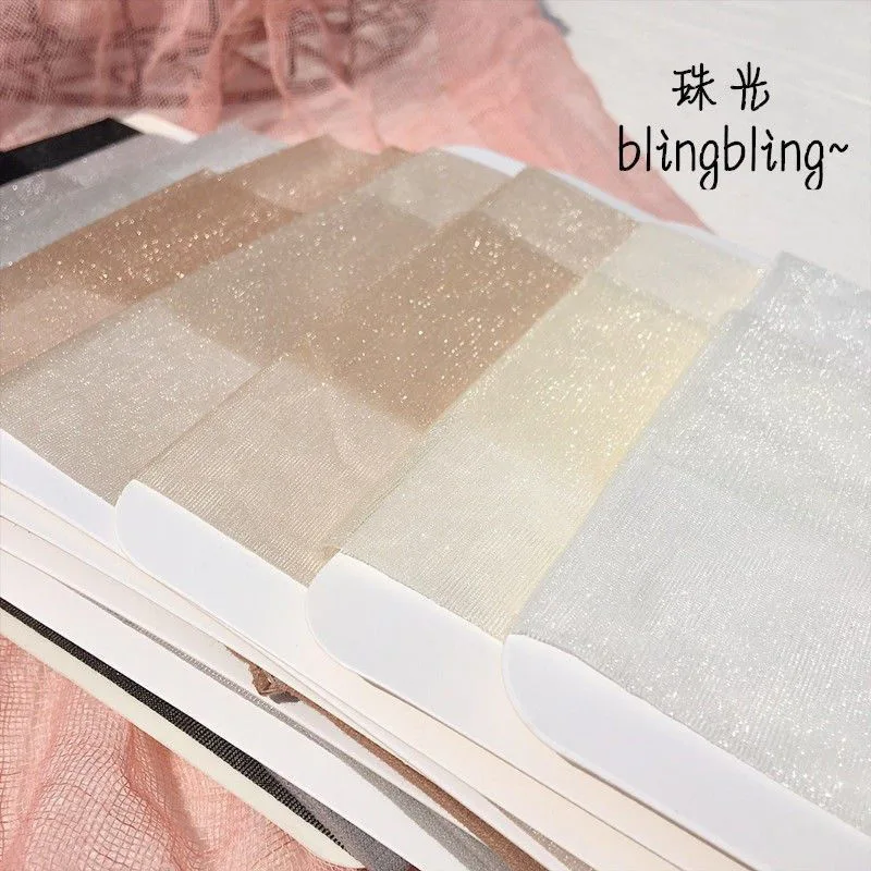 Susheng Ultra-Thin Shiny Pearl Stockings Women's Summer Leg-Shaping Black Silk Pantyhose Invisible Base One Line Crotch19Oil
Susheng Ultra-Thin Shiny Pearl Stockings Women's Summer Leg-Shaping Black Silk Pantyhose Invisible Base One Line Crotch19Oil