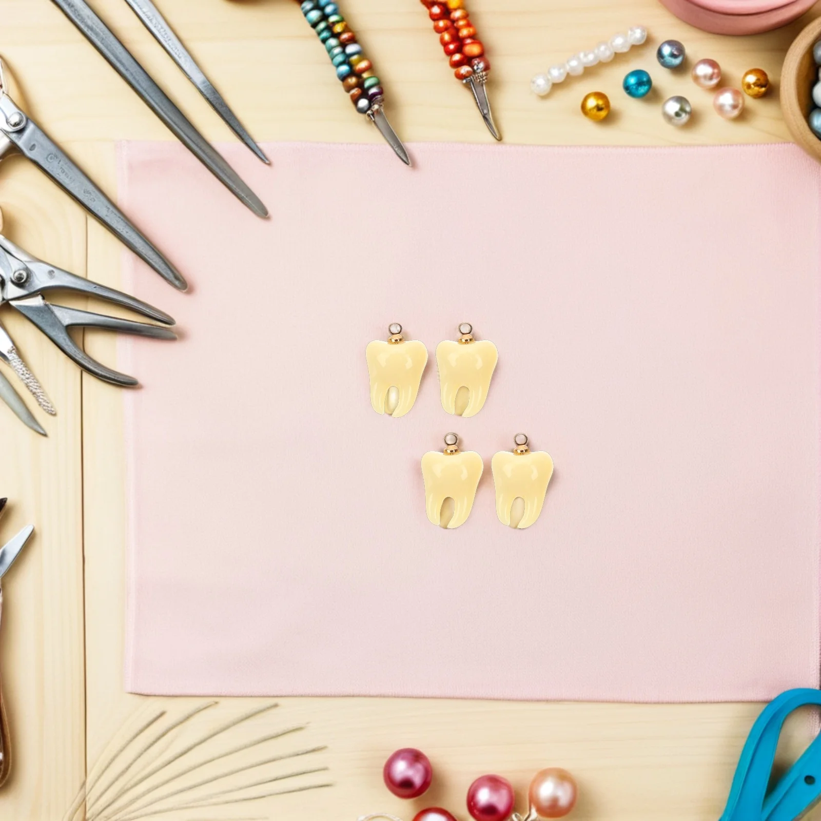 8Pcs Resin Realistic Tooth Charm Funny Pendant for DIY Jewelry Making Earring Necklace Bracelet Craft Supplies Creative Resin
8Pcs Resin Realistic Tooth Charm Funny Pendant for DIY Jewelry Making Earring Necklace Bracelet Craft Supplies Creative Resin