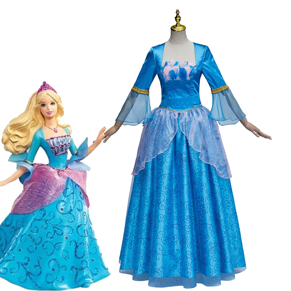 Princess Cosplay Rosella Costume Women's Blue Dress Stage Performance Dress Halloween Carnival Party Cos Princess Outfit
Princess Cosplay Rosella Costume Women's Blue Dress Stage Performance Dress Halloween Carnival Party Cos Princess Outfit