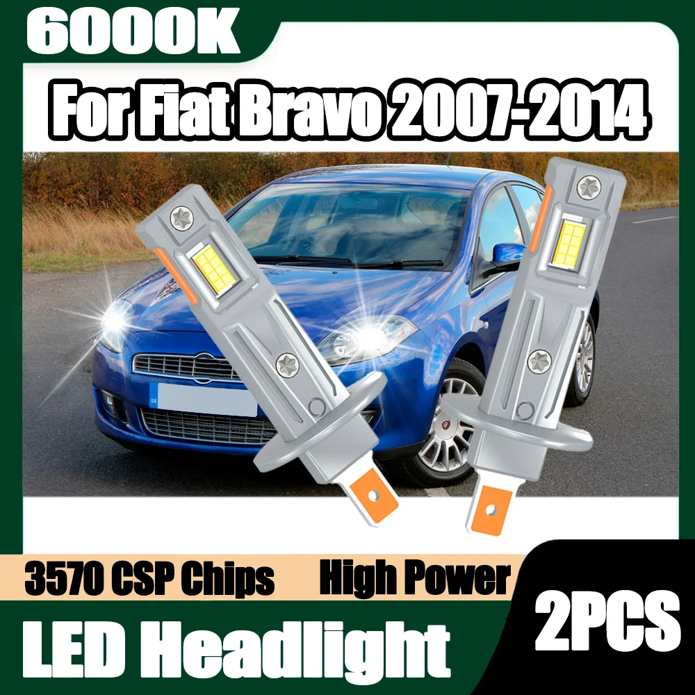 High Power 3570 CSP Chips Car LED Headlight 6000K White Car Bulbs 30000LM For Fiat Bravo 2007 2008 2009 2010 2011 2012 2013 2014
High Power 3570 CSP Chips Car LED Headlight 6000K White Car Bulbs 30000LM For Fiat Bravo 2007 2008 2009 2010 2011 2012 2013 2014