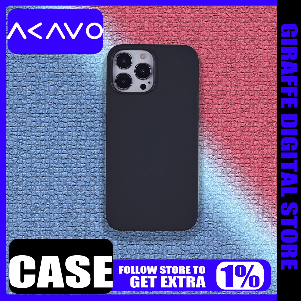 AKAVO Silicone Case Cover iPhone 13promax Case All Inclusive Soft iPhone 13pro Customized Anti-drop Smartphone
AKAVO Silicone Case Cover iPhone 13promax Case All Inclusive Soft iPhone 13pro Customized Anti-drop Smartphone