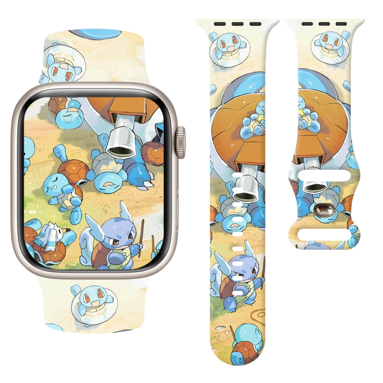 Ремешок с принтом покемонов для Apple Watch 11, 10, 9, 8, 7, силиконовый ремешок, сменный ремешок для часов iWatch 46 мм, 44 мм, 42 мм, 41 мм, 38 мм, ремешок
Ремешок с принтом покемонов для Apple Watch 11, 10, 9, 8, 7, силиконовый ремешок, сменный ремешок для часов iWatch 46 мм, 44 мм, 42 мм, 41 мм, 38 мм, ремешок