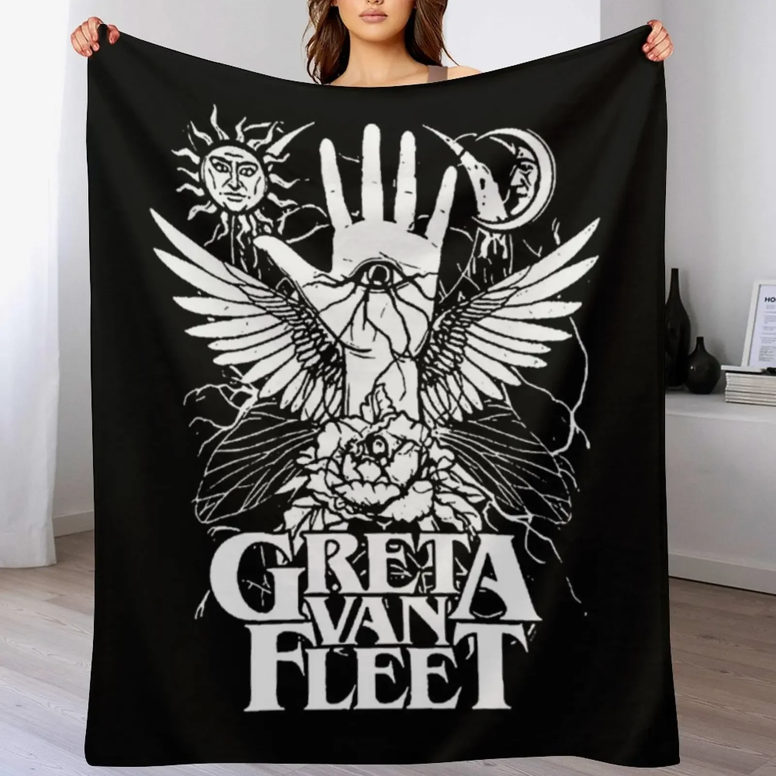 Greeta van fleet6 Greta Van Fleet Retro Musical Greta Van Fleet Rock Band Boho Throw Blanket Color Fast Cozy Throw Blanket
Greeta van fleet6 Greta Van Fleet Retro Musical Greta Van Fleet Rock Band Boho Throw Blanket Color Fast Cozy Throw Blanket