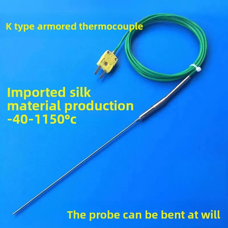 K-Type Sheathed Thermocouple 0.5mm Diameter – High Temperature Sensor for Furnace & Tunnel Kiln Monitoring
K-Type Sheathed Thermocouple 0.5mm Diameter – High Temperature Sensor for Furnace & Tunnel Kiln Monitoring