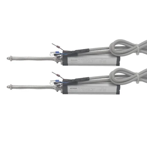 175-300mm digital linear displacement sensor scale injection molding machine pull rod measurement Automatic reset spring top rod