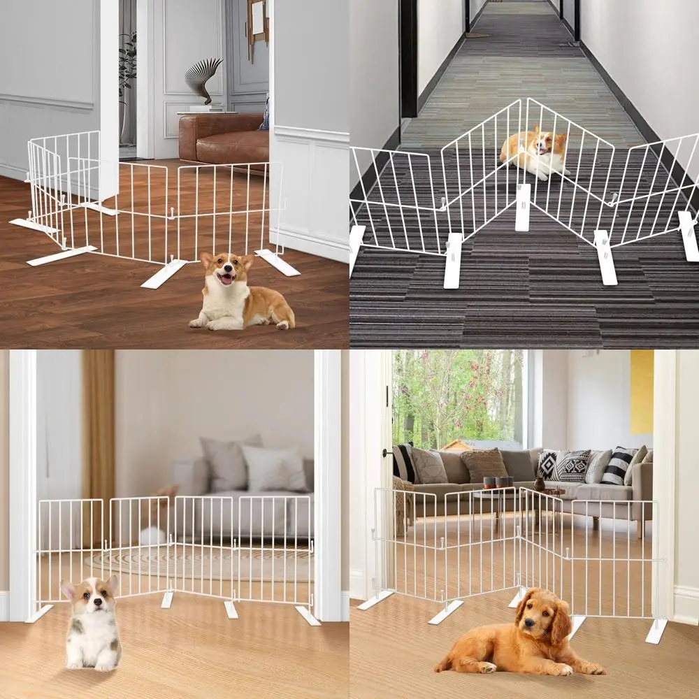 Металлический вольер для животных 17 дюймов, регулируемый до 48 дюймов, подходит для использования в помещении и на улице, идеально подходит для маленьких собак и животных, которые легко перескакивают через ограждение.
Металлический вольер для животных 17 дюймов, регулируемый до 48 дюймов, подходит для использования в помещении и на улице, идеально подходит для маленьких собак и животных, которые легко перескакивают через ограждение.