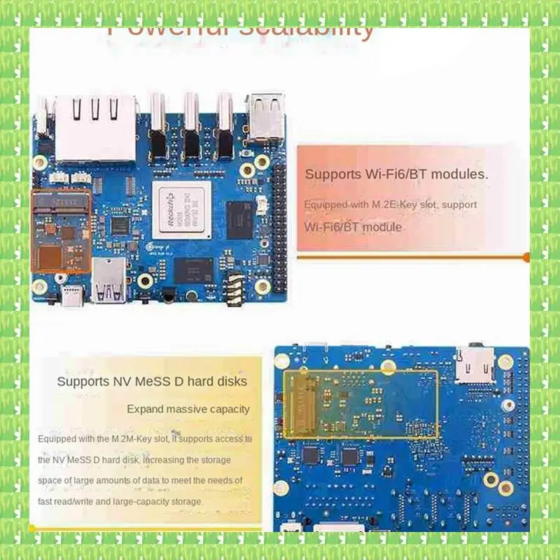 Для Orange Peel 5 Plus 16 ГБ ОЗУ + 256 ГБ модуля Emmc RK3588 Восьмиядерный процессор Поддержка 8K Video 2.5G Wifi6 BT Комплект модулей Прочная вилка стандарта США
Для Orange Peel 5 Plus 16 ГБ ОЗУ + 256 ГБ модуля Emmc RK3588 Восьмиядерный процессор Поддержка 8K Video 2.5G Wifi6 BT Комплект модулей Прочная вилка стандарта США