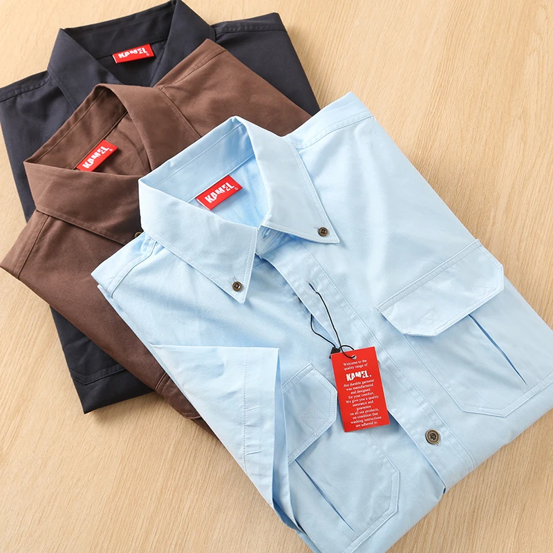 Американская повседневная рабочая одежда, летняя мужская уличная одежда ort Sve Pure Color, свободная посадка, универсальная для повседневной носки
Американская повседневная рабочая одежда, летняя мужская уличная одежда ort Sve Pure Color, свободная посадка, универсальная для повседневной носки