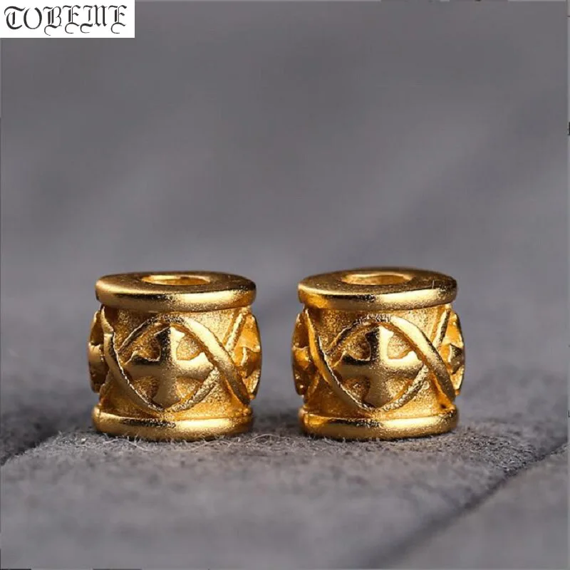 100% 925 Silver Gold-plated Cross Symbol Beads DIY Loose Beads DIY Jewelry Findings
100% 925 Silver Gold-plated Cross Symbol Beads DIY Loose Beads DIY Jewelry Findings