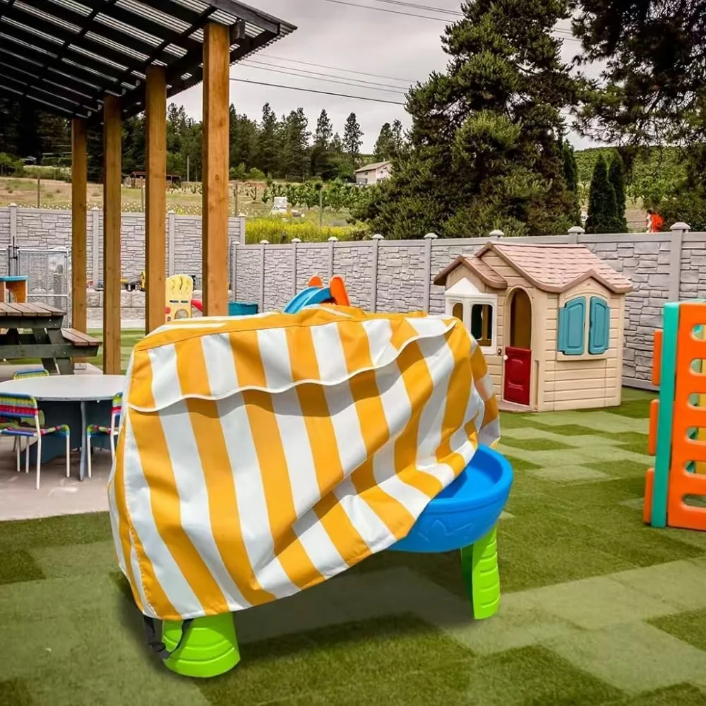 Outdoor water table dust cover, dust-proof and water-resistant protection cover for children's toy table, only cover
Outdoor water table dust cover, dust-proof and water-resistant protection cover for children's toy table, only cover