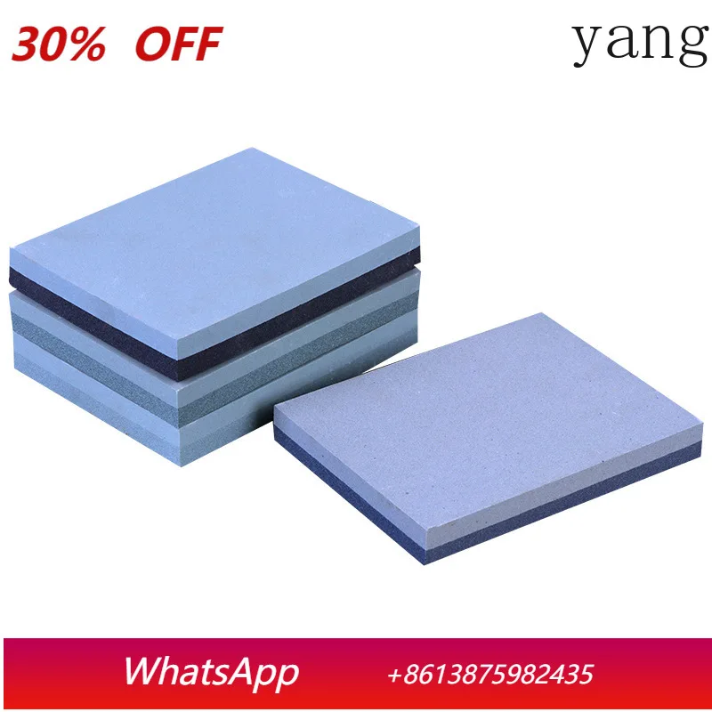 YJQ large plate double-sided oilstone kitchen household square green silicon carbide sharpener sharpener
YJQ large plate double-sided oilstone kitchen household square green silicon carbide sharpener sharpener