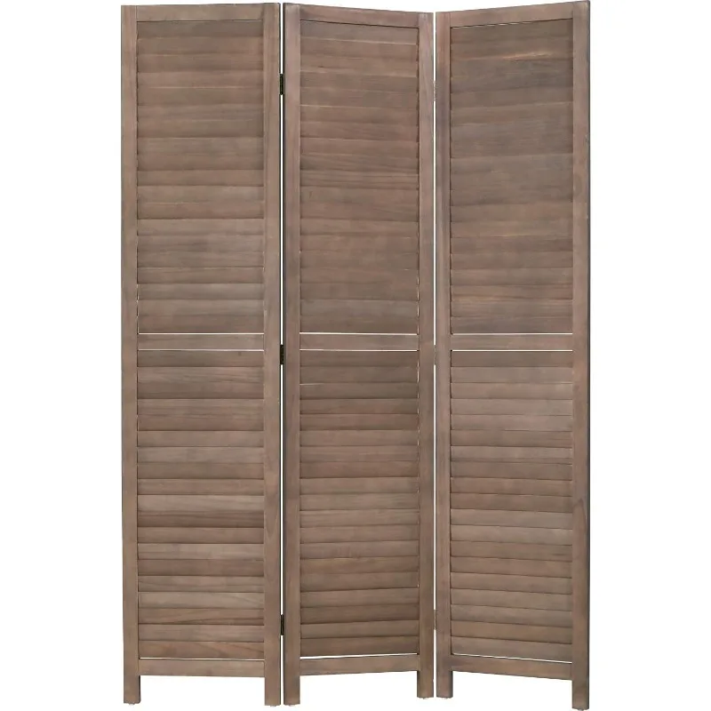 3 Panel Wood Room Divider 4.3 Ft Tall Privacy Wall Divider 67.7" x 16.9" Each Panel Folding Wood Screen for Home Office Bedroom
3 Panel Wood Room Divider 4.3 Ft Tall Privacy Wall Divider 67.7" x 16.9" Each Panel Folding Wood Screen for Home Office Bedroom