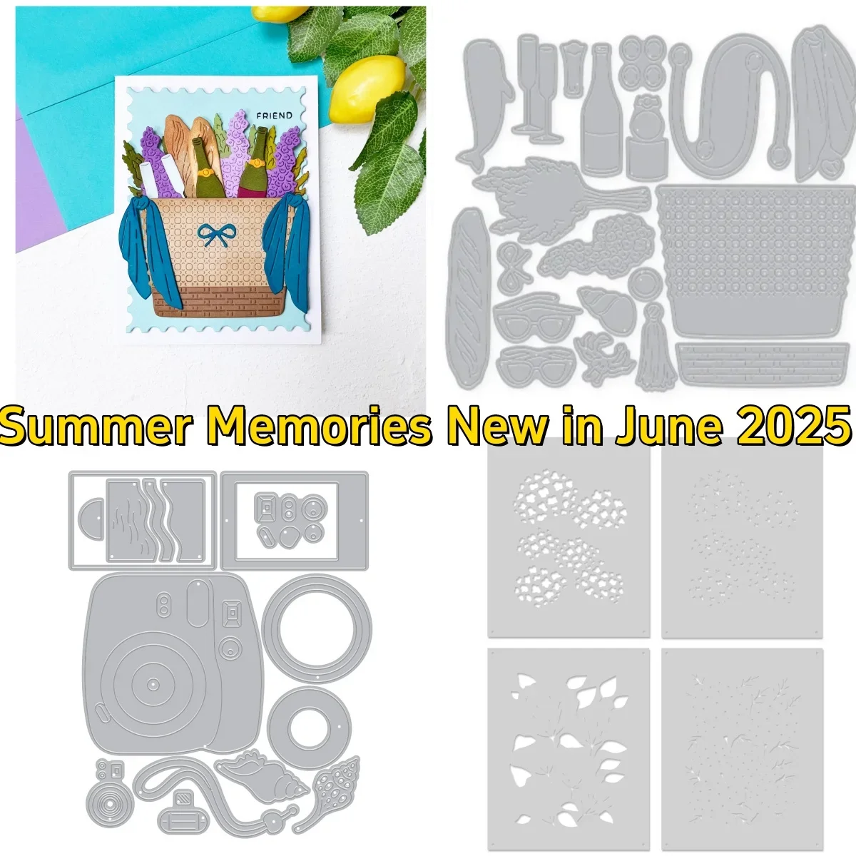 Beach Bag 2026 Summer Memories Metal Cutting Dies Stencil DIY Scrapbook Embossed Handcraft Paper Card Craft Template Decoration
Beach Bag 2026 Summer Memories Metal Cutting Dies Stencil DIY Scrapbook Embossed Handcraft Paper Card Craft Template Decoration