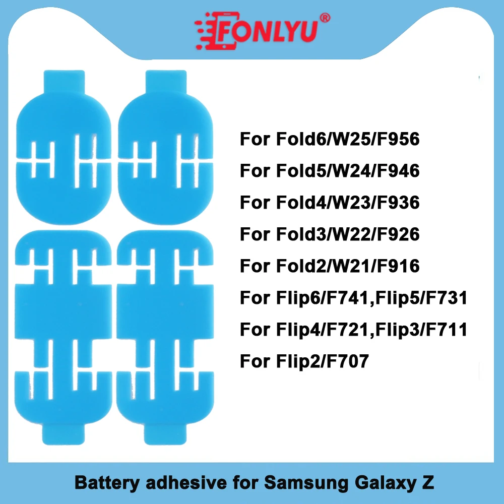 FONLYU 10 шт. клейкая батарея для Samsung Galaxy Z Fold7 6 Fold4 Fold 5 Flip F936 SM-F956B SM-F956U задняя крышка наклейка задняя лента
FONLYU 10 шт. клейкая батарея для Samsung Galaxy Z Fold7 6 Fold4 Fold 5 Flip F936 SM-F956B SM-F956U задняя крышка наклейка задняя лента