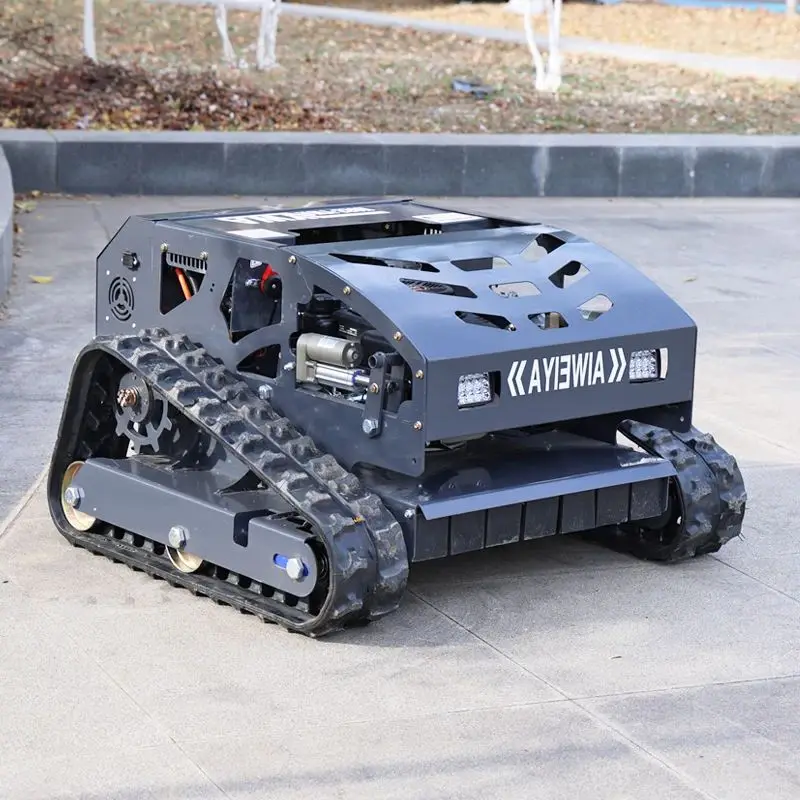 Инновационная автономная газонокосилка с фабрики 2025 года по индивидуальному заказу — гусеничный автомобиль с дистанционным управлением, простое управление
Инновационная автономная газонокосилка с фабрики 2025 года по индивидуальному заказу — гусеничный автомобиль с дистанционным управлением, простое управление