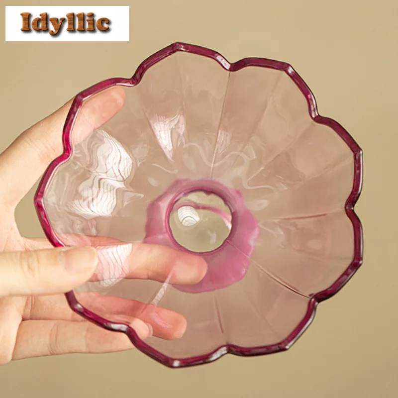 Purple Glass Lotus High Foot Fruit Dishes Ancient Pastry Plate Dried Fruit Snack Plate Fruit Dishes Serving Tray Cha Decoration
Purple Glass Lotus High Foot Fruit Dishes Ancient Pastry Plate Dried Fruit Snack Plate Fruit Dishes Serving Tray Cha Decoration