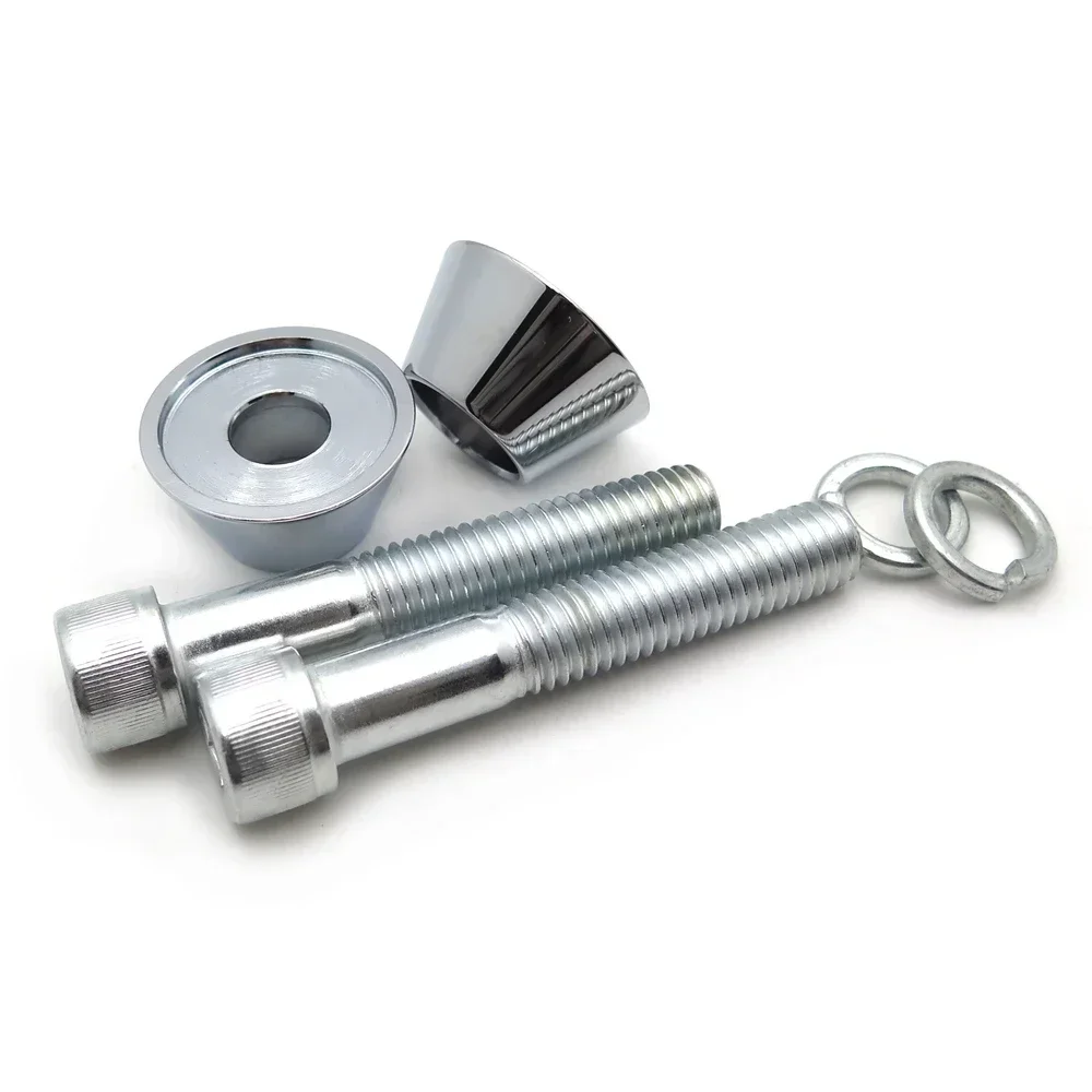 Motorcycle Thermoplastic Polyurethane Handlebar Riser Bushings w/1/2"-13x3" Riser Bolt Compatible With Harley Big Twin 1984-1919
Motorcycle Thermoplastic Polyurethane Handlebar Riser Bushings w/1/2"-13x3" Riser Bolt Compatible With Harley Big Twin 1984-1919